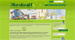 Desktop Screenshot of krokodil.be